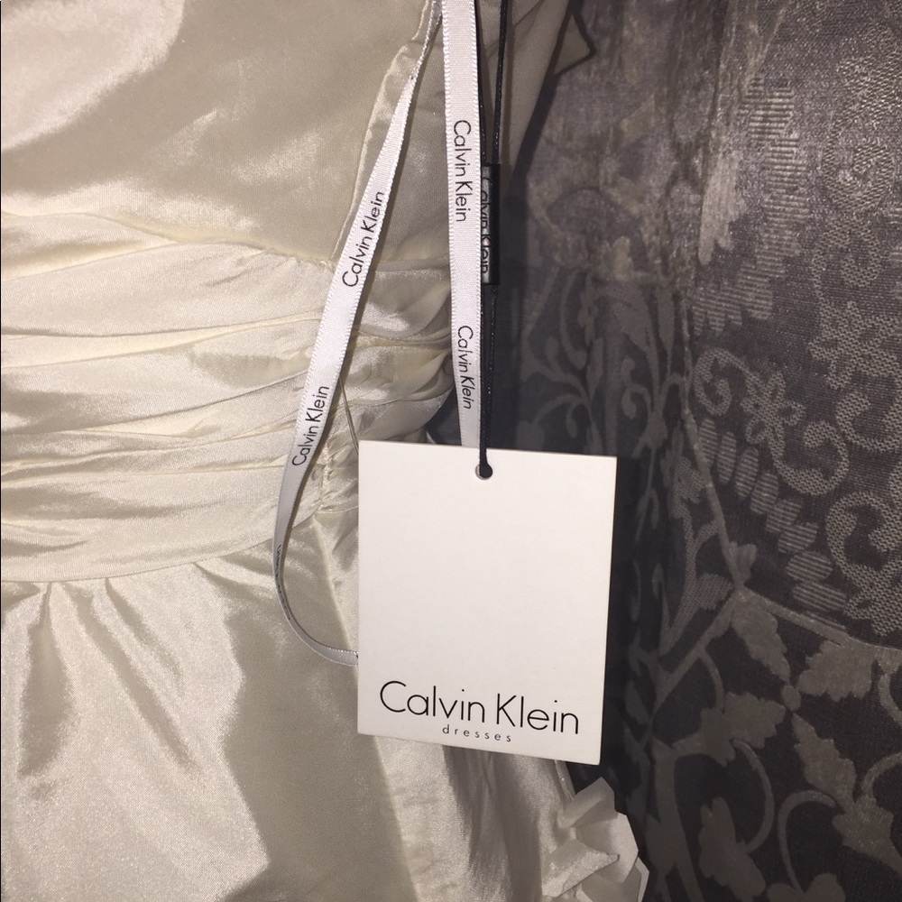 Calvin Klein Ivory Cocktail Dress - Picture 5 of 7